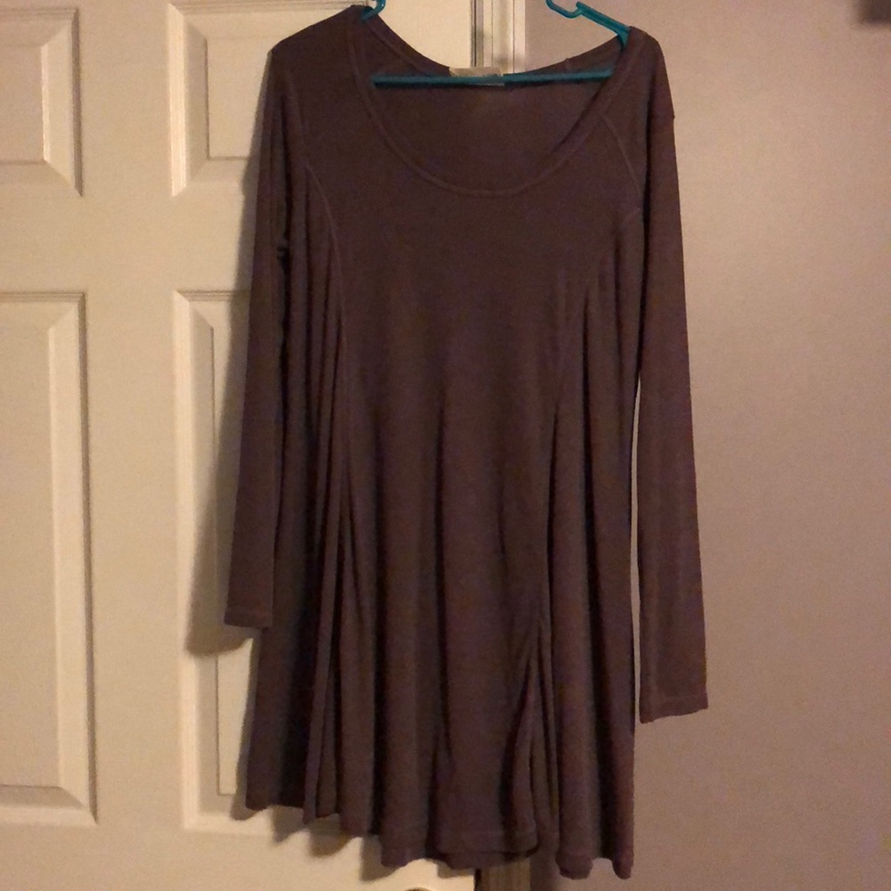 Purple thermal dress